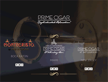 Tablet Screenshot of primecigar.com